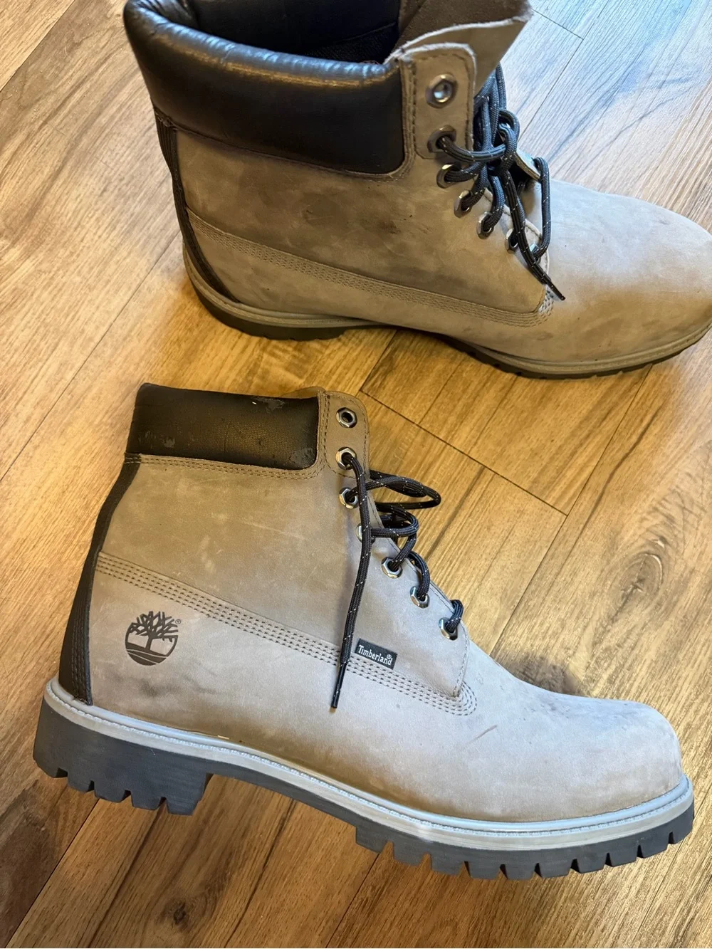 Timberland 6 Inch Premium Boot Men’s 12 '50th Anniversary - Medium Grey Nubuck